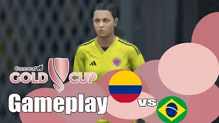 ⚽  Colombia    vs     Brazil              ⚽ | 🏆  Women Concacaf GoldCup (24/02/2024) 🎮  Fifa