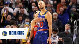 Stephen Curry Puts on a Show With 40 Points & 9 Threes vs. Chicago | Nov. 12, 2021