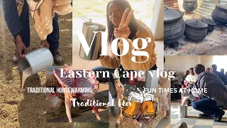 #vlog : Come home with me, eNgcobo | Eastern Cape vlog | Traditional housewarming.