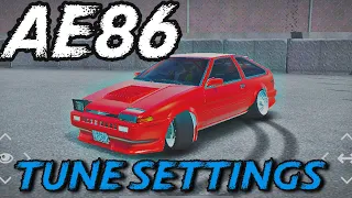 Hashiriya Drifter - AE86 Drift Tune Settings!