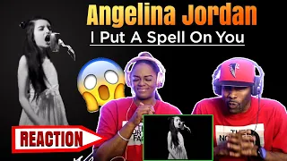 VOCAL SINGER REACTS TO ANGELINA JORDAN "I PUT A SPELL ON YOU"| SHE'S INCREDIBLE!! #ANGELINAJORDAN
