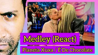 Glória Groove - Altas horas - 60 Anos da Xuxa - Planeta Xuxa / É De Chocolate (React)