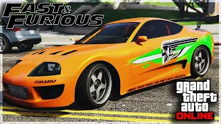 GTA 5  JESTER CLASSIC Customization! Fast & Furious TOYOTA SUPRA BUILD MK IV!