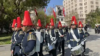 Escuela Militar - Izamiento a la Gran Bandera 2022