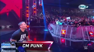 Entrada CM Punk regresa a Smackdown - WWE Smackdown 08/12/2023 (En Español)