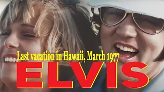 Elvis Presley's Final Hawaiian Getaway: A Glimpse into His Last Vacation in March 1977 🌴🏖
