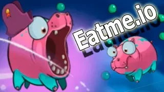 games Eatme.io розовый Бегемот - Eatme.io: Hungry fish fun game