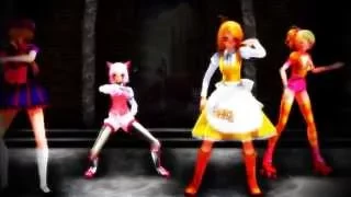 MMD{FNAF}Survive the night(Full Female version)