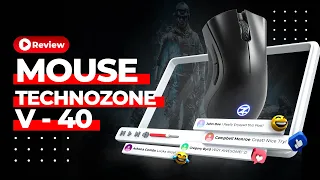 Techno Zone V 40 Gaming Mouse Full Review