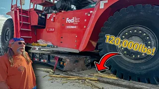 MASSIVE Forklift Loading Fail!