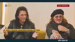 All Smiles! Johnny Depp NEW Interview in Istanbul Turkey with Hollywood Vampires!!! #johnnydepp
