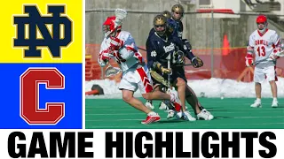 #1 Notre Dame vs #8 Cornell Lacrosse Highlights | 2024 College Lacrosse | NCAA Lacrosse