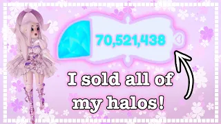 I HIT 70 MILLION DIAMONDS IN ROYALE HIGH!