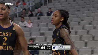 ECU's Danae McNeal vs Tulsa - FULL HIGHLIGHTS | March 11, 2024 | 2023-24 NCAA Season