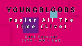YOUNGBLOODS-Faster All The Time (Live) (vinyl)