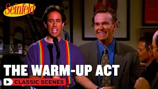 Jerry Throws A Set To Sabotage Bania | The Butter Shave | Seinfeld