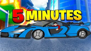 Roblox Jailbreak, But My Vehicle Switches Every 5 Minutes...