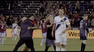 Zlatan Ibrahimović stays literally untouchable