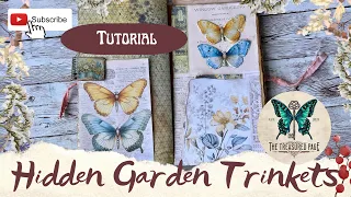A Garden Story collaboration #journaljigsaw  | Hidden Garden Trinkets