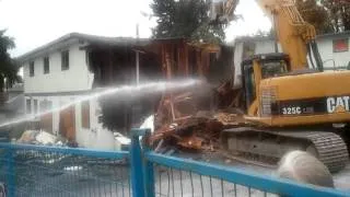 Northumberland Court comes down