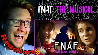 FNAF the Musical: Web of Lies (ft. Adrisaurus) by Random Encounters REACTION!