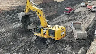 Excavators, Heavy Haulages, Wheel Loaders & Operator Views All In One - Mega Machines Movie