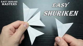 How to make an easy shuriken out of paper