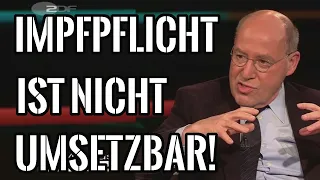 Gregor Gysi bei Markus Lanz (ZDF, 6.1.22): Corona-Impfpflicht und Gefängnis für Impfverweigerer