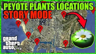 GTA 5 All 27 Peyote plant Locations