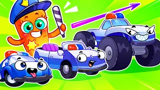 🚔 Let's Go Police Monster Truck! ✨ Rescue Team || Best Kids Cartoon by Meet Penny 🥑💖