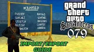 GTA San Andreas #079 🔫 Deutsch 100% 🚢 Import/Export-Schiff (Guide) ∞ Let's Play Gameplay German