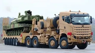 10 Biggest Tank Transporters in the World - Military Trucks