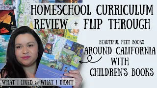 Homeschool Curriculum Review + Flip Through‖ Around California with Childrens Books‖ Beautiful Feet