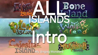 All Island Intro Animations | My Singing Monsters