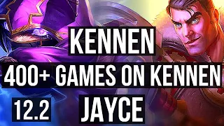 KENNEN vs JAYCE (TOP) | 5/1/5, Rank 9 Kennen, 400+ games | NA Grandmaster | 12.2