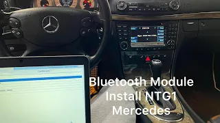 Mercedes NTG1 Bluetooth Adapter Install W203 C ,W220 S, W215 CL, R230 SL, W211 E, W219 CLS, R171 SLK