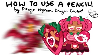 Pitaya Dragon Cookie tells you what you can do with a pencil! | #crk #pitayadragoncookie #pencils