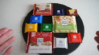 Ritter Sport Taste Test | 10 Flavors | German Chocolate Review