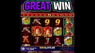 DA VINCI TREASURE SLOT 🤑 MEGA BIG WIN  €125 MAX BET ‼️ #shorts