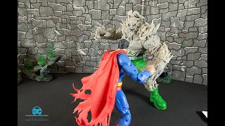 Mcfarlane Toys DC MULTIVERSE SUPERMAN vs DOOMSDAY action figure review