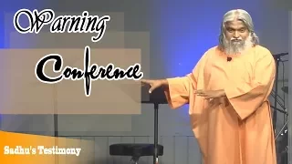 Sadhu Sundar Selvaraj ➤ Warning Conference ➤ Sundar Selvaraj Prophecy