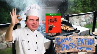 Corky's Game Pass Patio! Felix The Reaper! Part One!