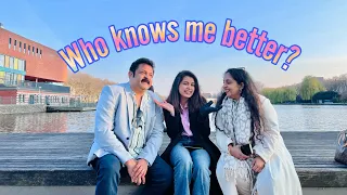 Who Knows Me Better | Diya Krishna | Sindhu Krishna | Krishna Kumar