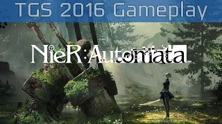 Nier: Automata - TGS 2016 Gameplay [HD]