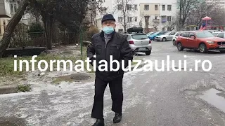 Freezing rain la Buzau