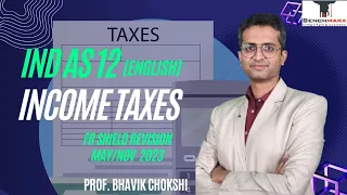 IND AS 12 (ENGLISH) INCOME TAXES | FR SHIELD REVISION MAY / NOV 23