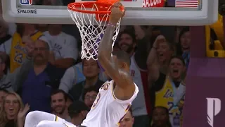 LeBron James Game-Winning Putback Dunk | Hawks vs Lakers | November 11, 2018 | 2018-19 NBA Season