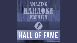 Hall of Fame (Premium Karaoke Version With Background Vocals) (Originally Performed By Script &...