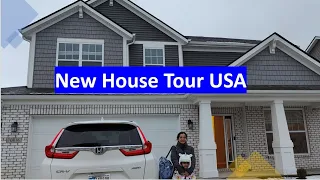 Brand New House in USA || New House Tour in USA || Inside views of Brand New House in USA