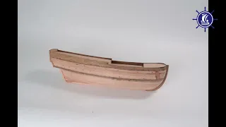 HMS Endeavour wooden ship model built in motion by Old Modern Handicrafts